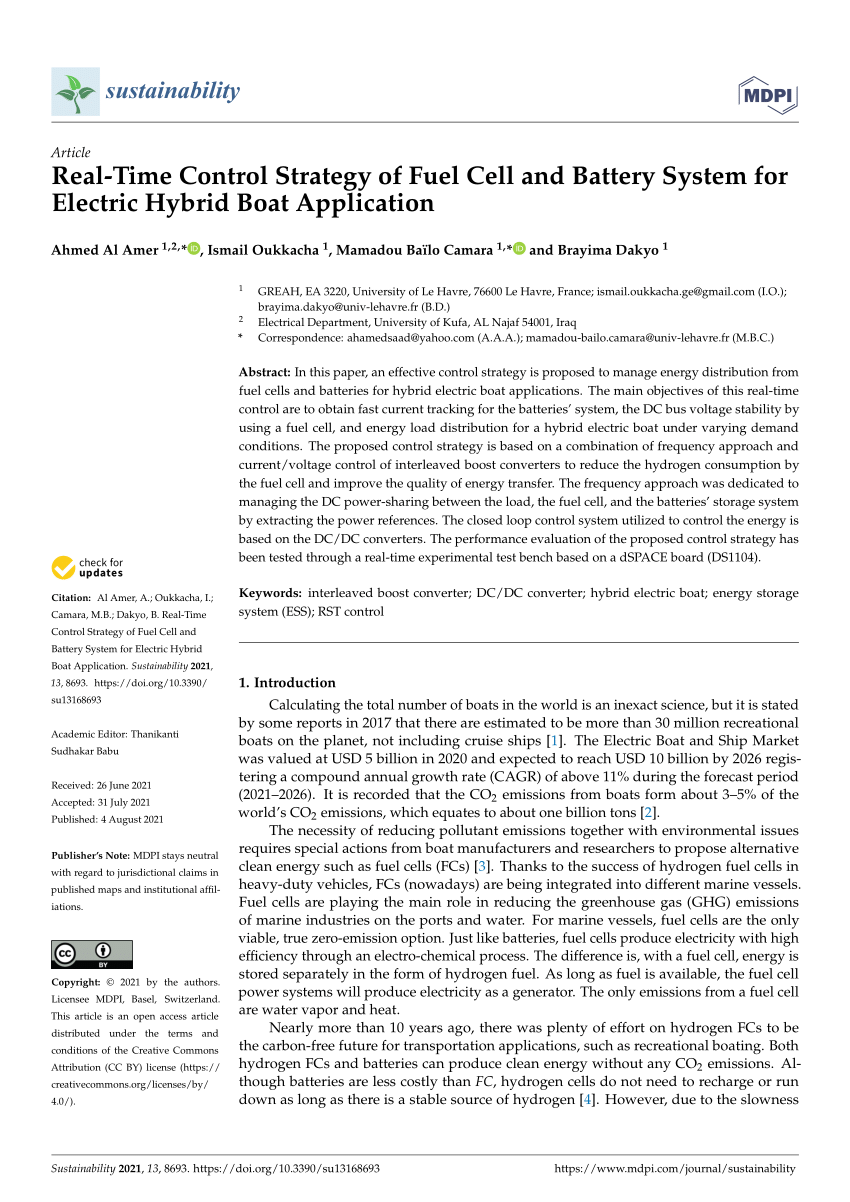 pdf real time control strategy of fuel cell and battery system for electric hybrid boat application control strategy of fuel cell and battery system for electric hybrid