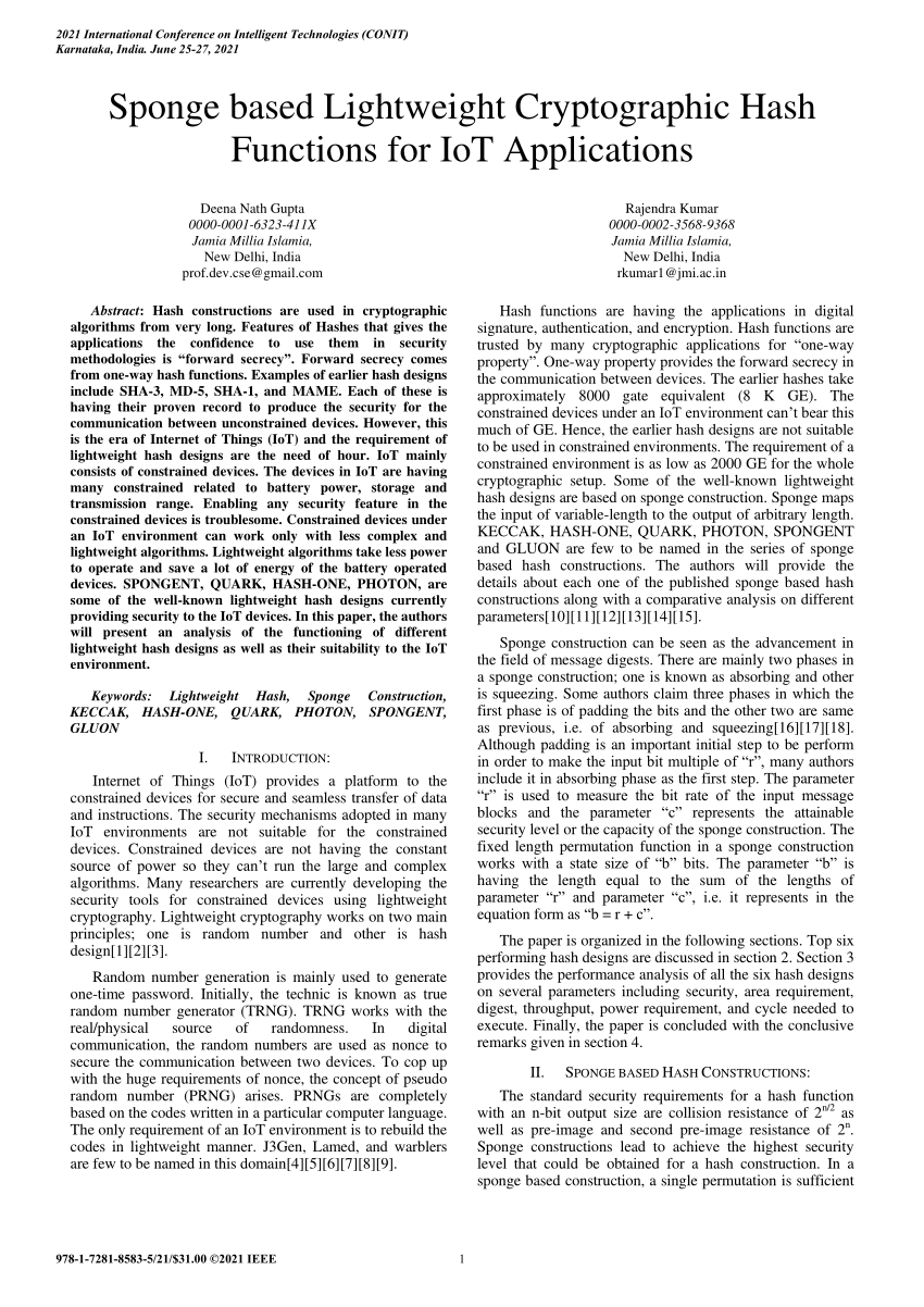 crypto sponge function