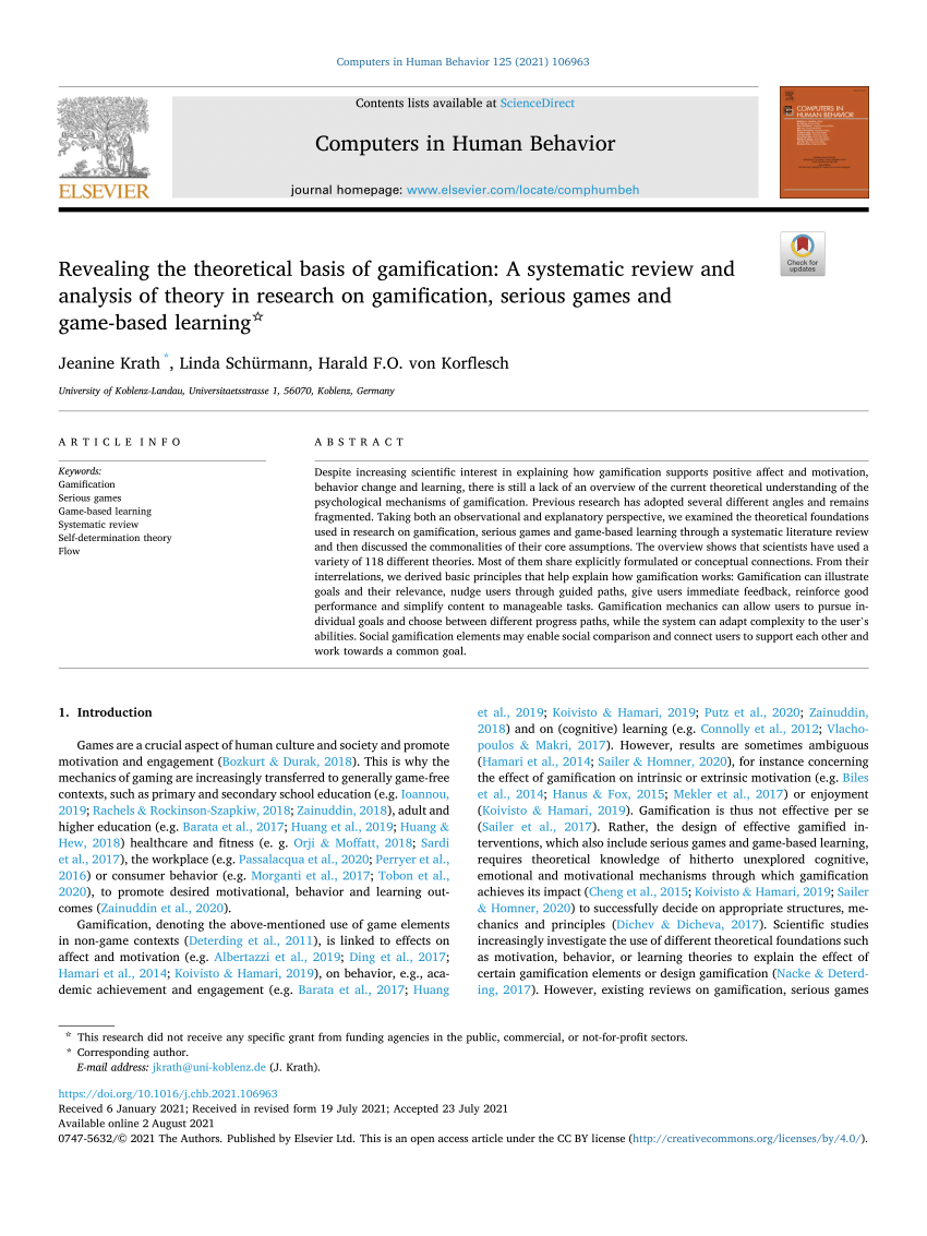 systematic review of gamification research in is education a multi method approach