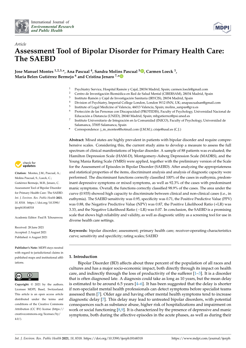 research article about bipolar disorder