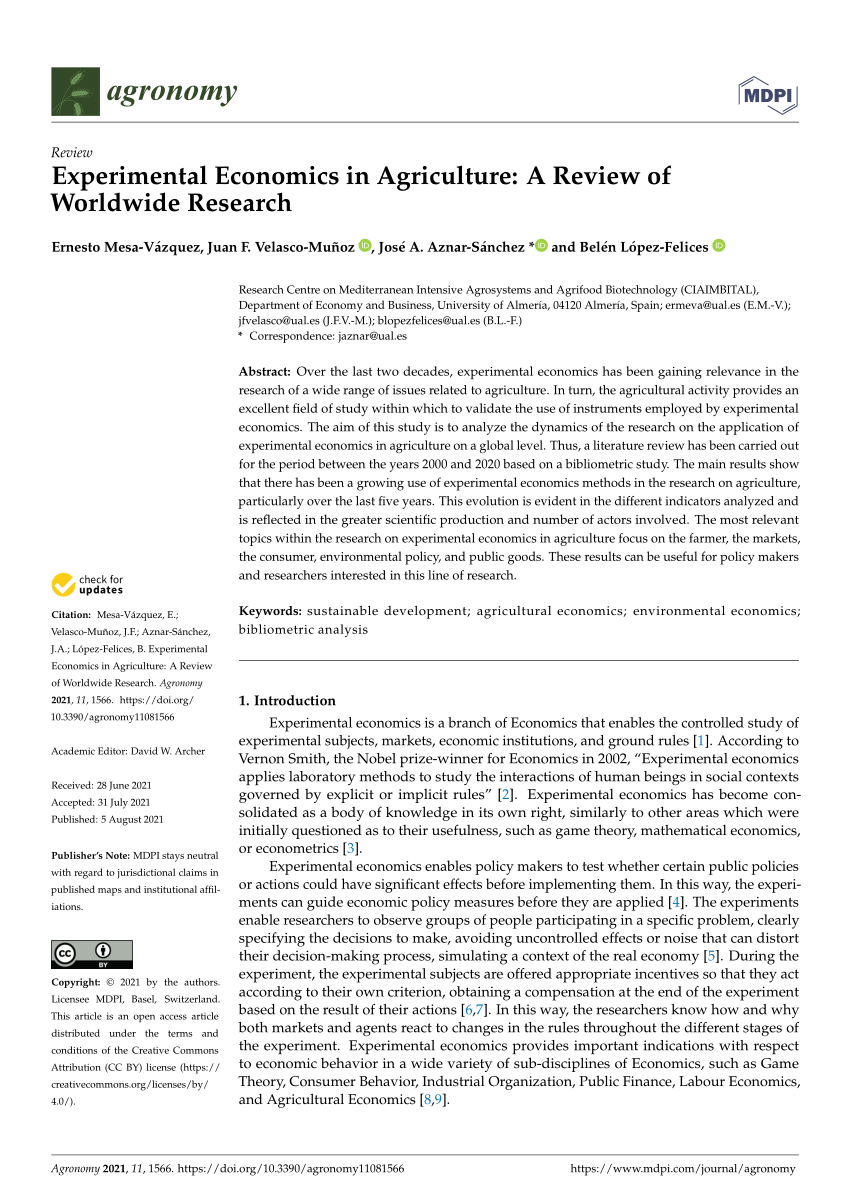 masters research topics in agricultural economics