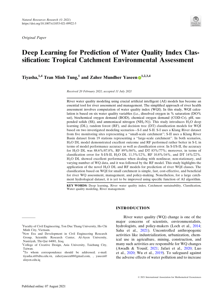 water quality index phd thesis