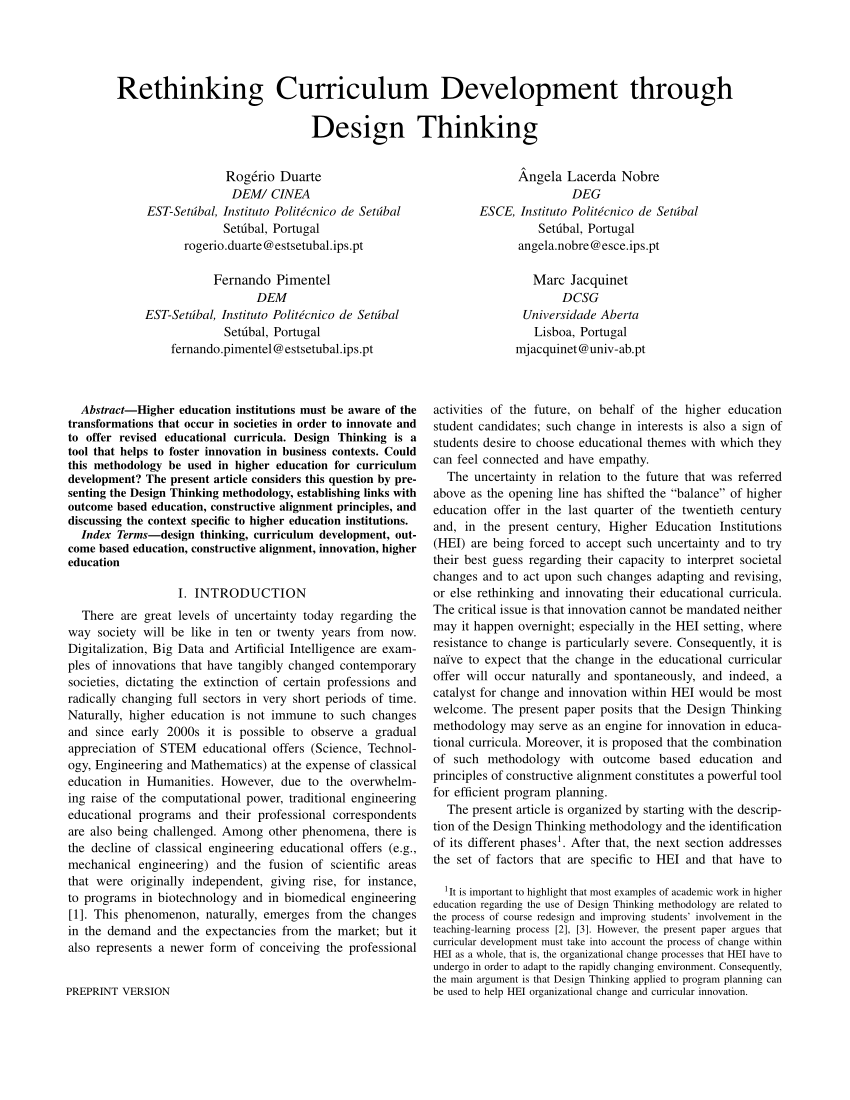 pdf-rethinking-curriculum-development-through-design-thinking