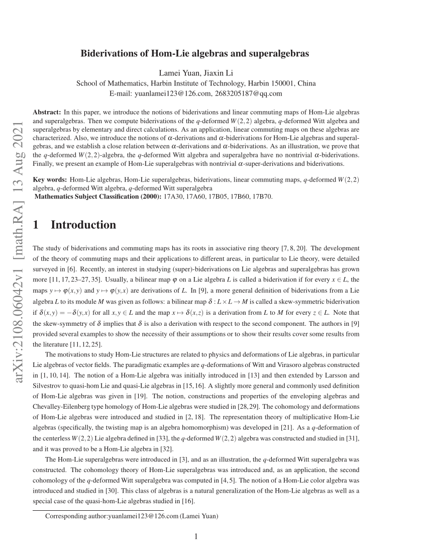 pdf-biderivations-of-hom-lie-algebras-and-superalgebras