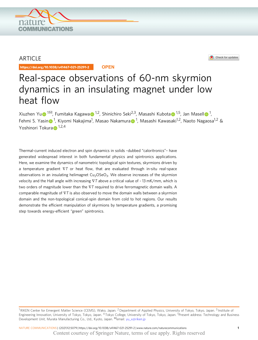 Real-space observations of 60-nm skyrmion dynamics in an insulating magnet under  low heat flow