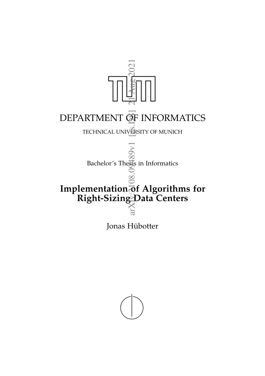 (PDF) Implementation of Algorithms for Right-Sizing Data Centers