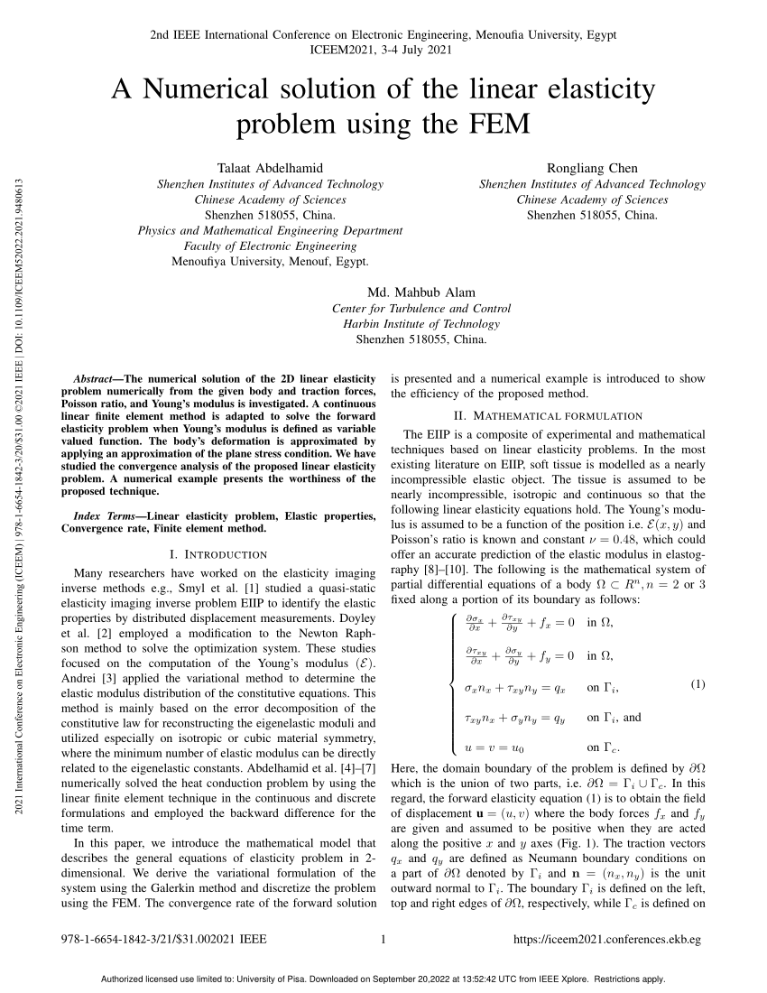 Numerical Analysis Problems