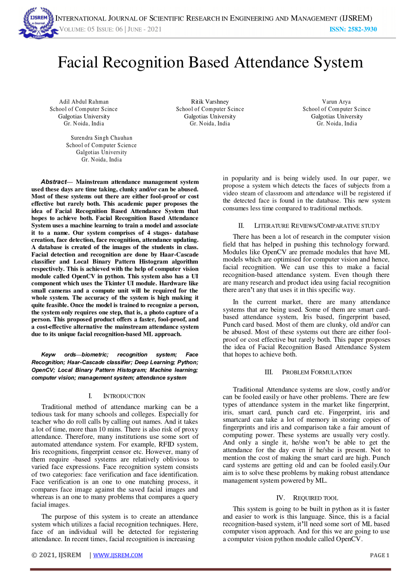 international journal of scientific research and management studies