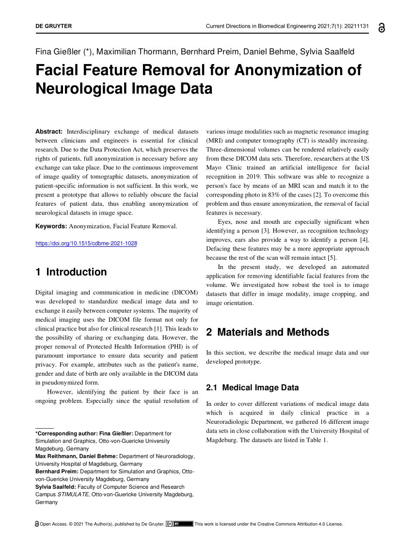 Identification of Anonymous MRI Research Participants with Face-Recognition  Software