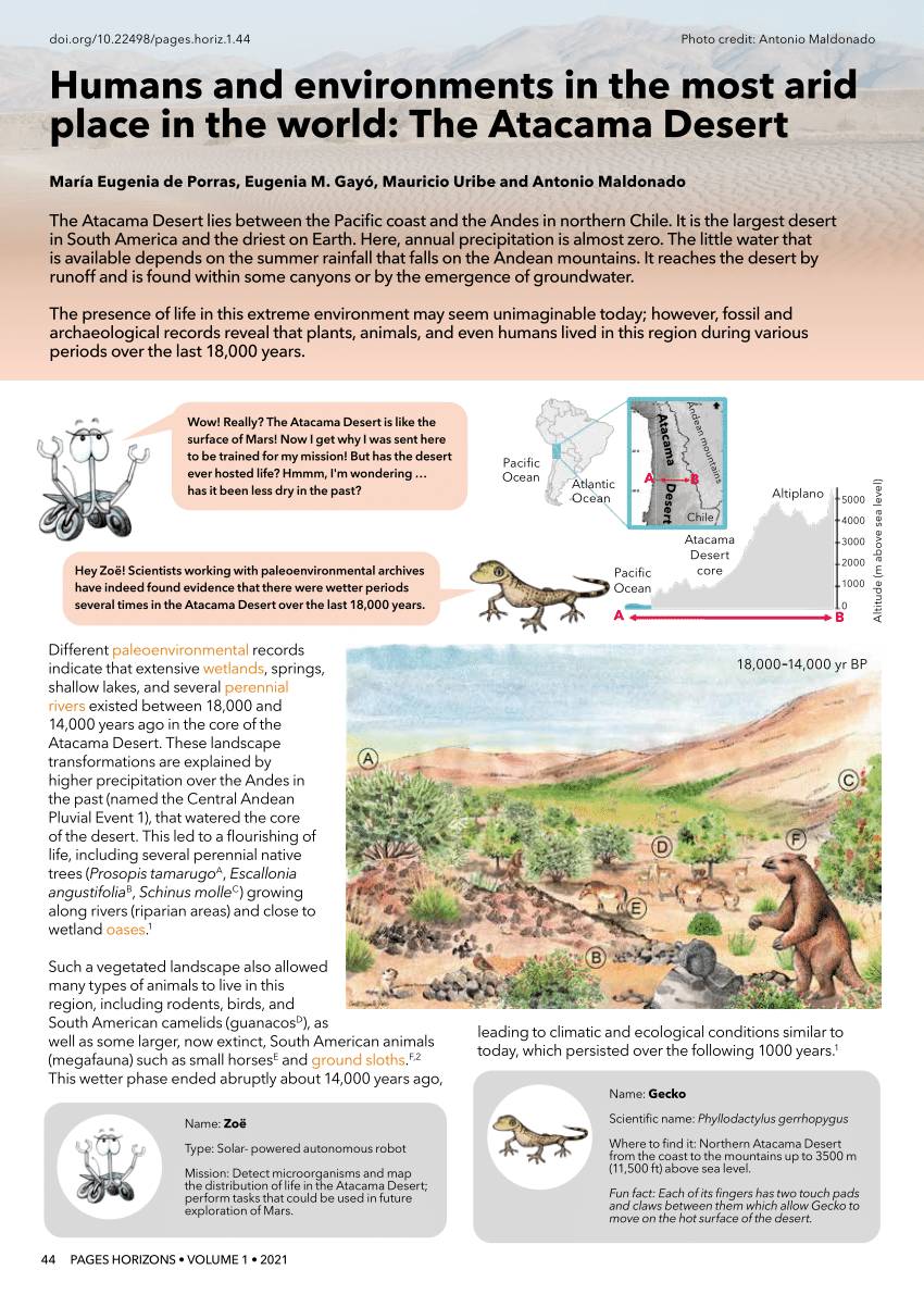 (PDF) Humans and environments in the most arid place in the world: The ...