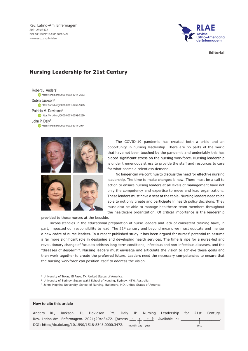 PDF Nursing Leadership For 21st Century   Largepreview 