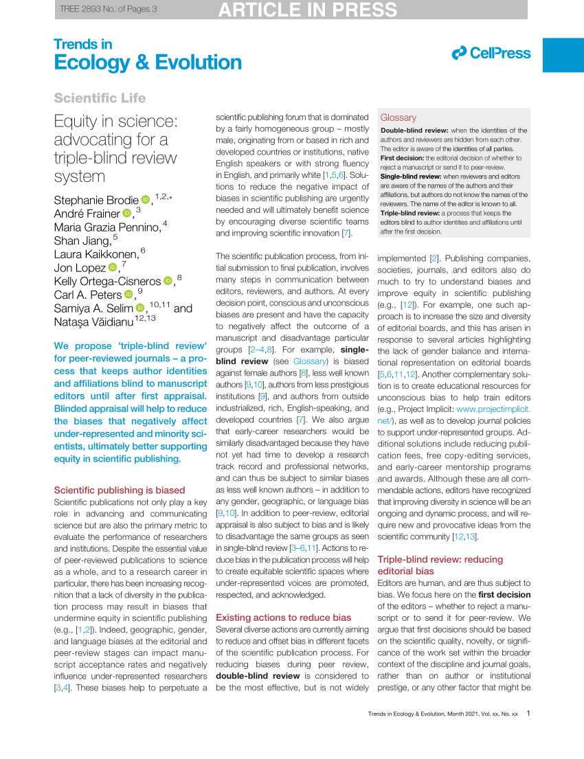 Single, Double & Triple Blind Study