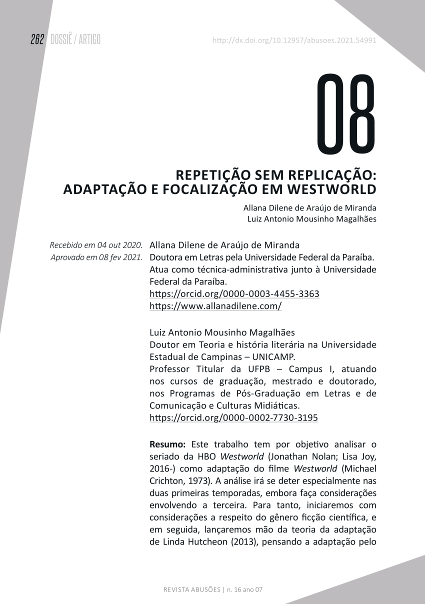 PDF) FOCALIZAÇÃO NA TRADUÇÃO DE TEXTOS LITERÁRIOS