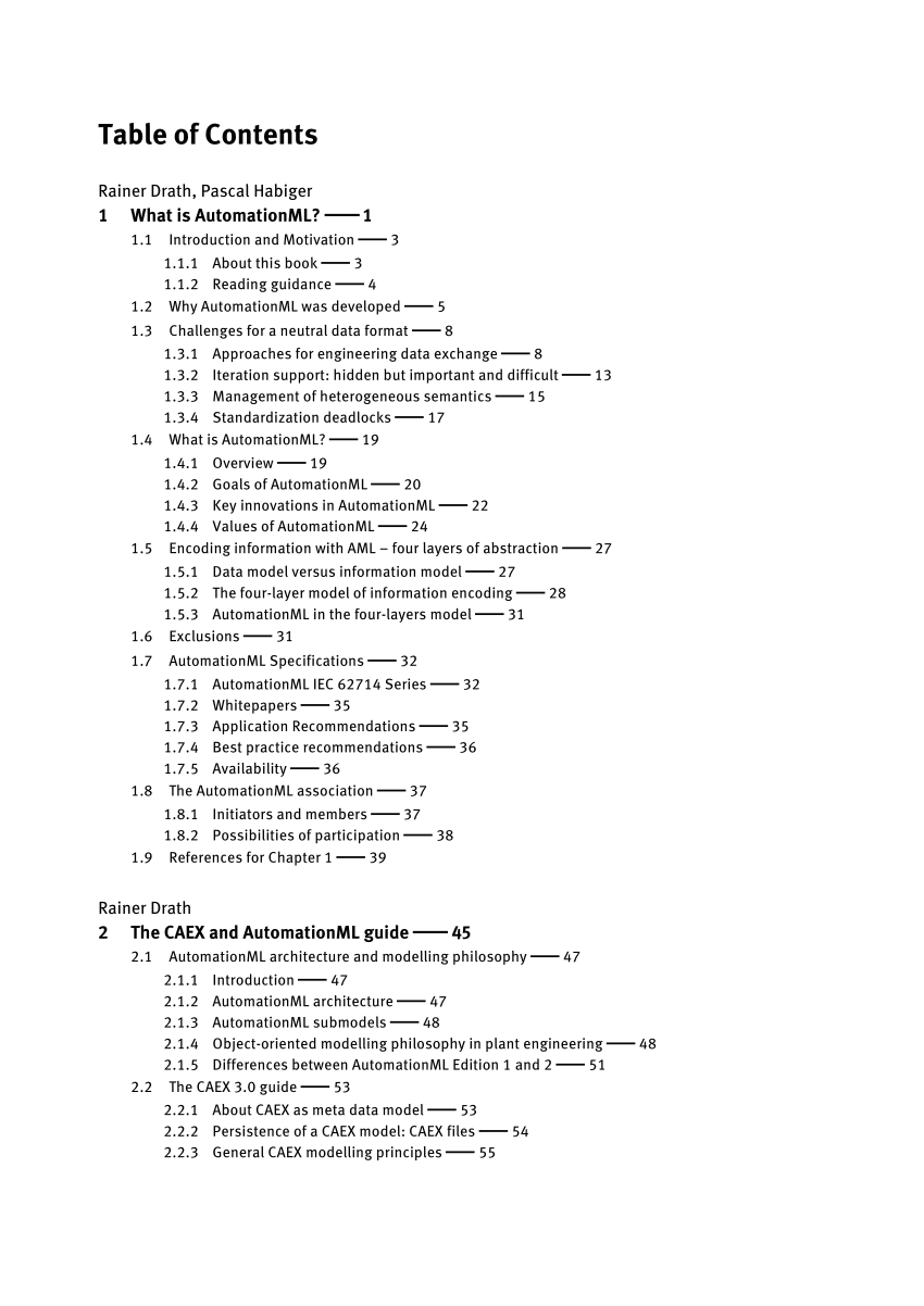 (PDF) AutomationML – A Practical Guide