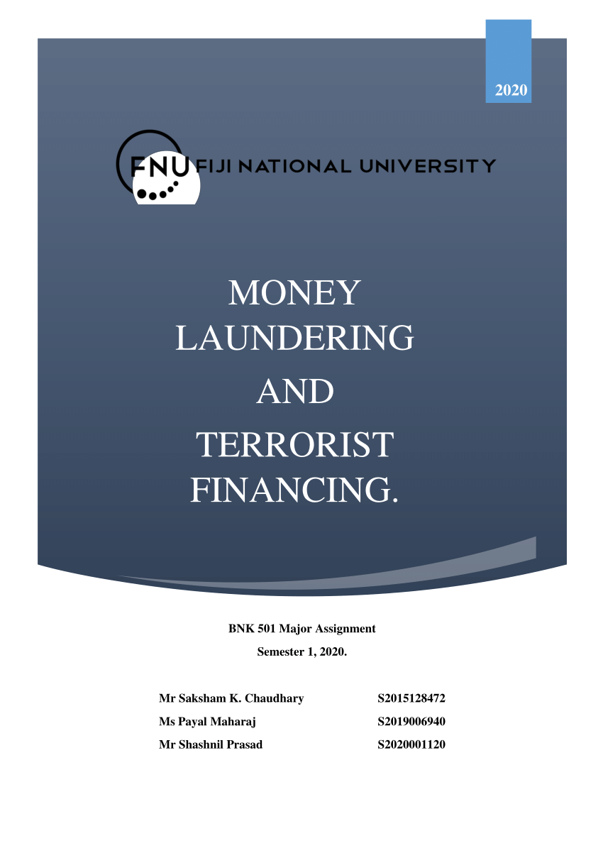 research on terrorist financing