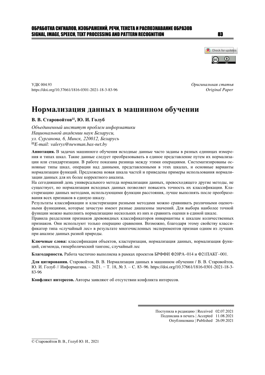 Precision в машинном обучении