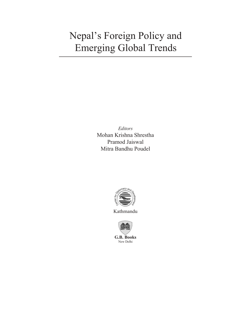 pdf-nepal-s-foreign-policy-and-emerging-global-trends-nepal-s-foreign