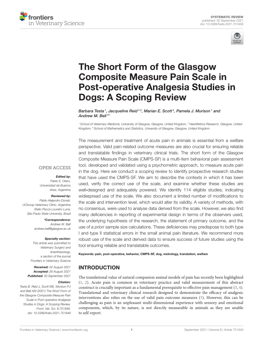 pdf-the-short-form-of-the-glasgow-composite-measure-pain-scale-in