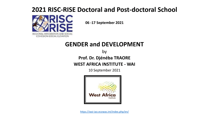 research topics on gender and development pdf