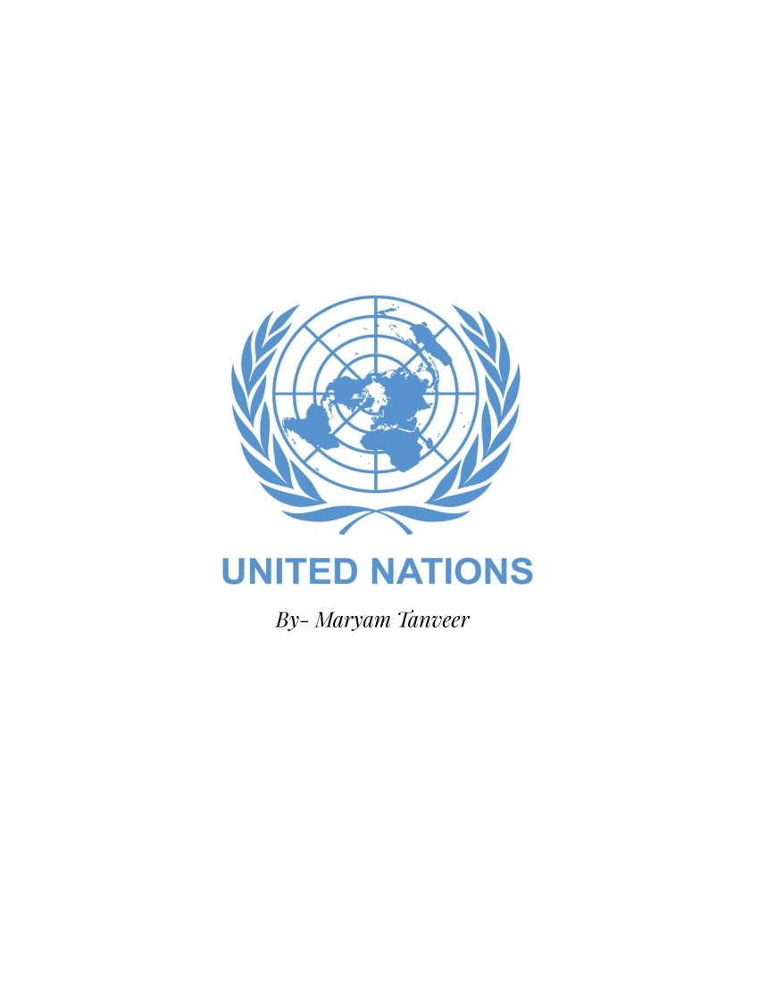 PDF) UNITED NATIONS ORGANISATION