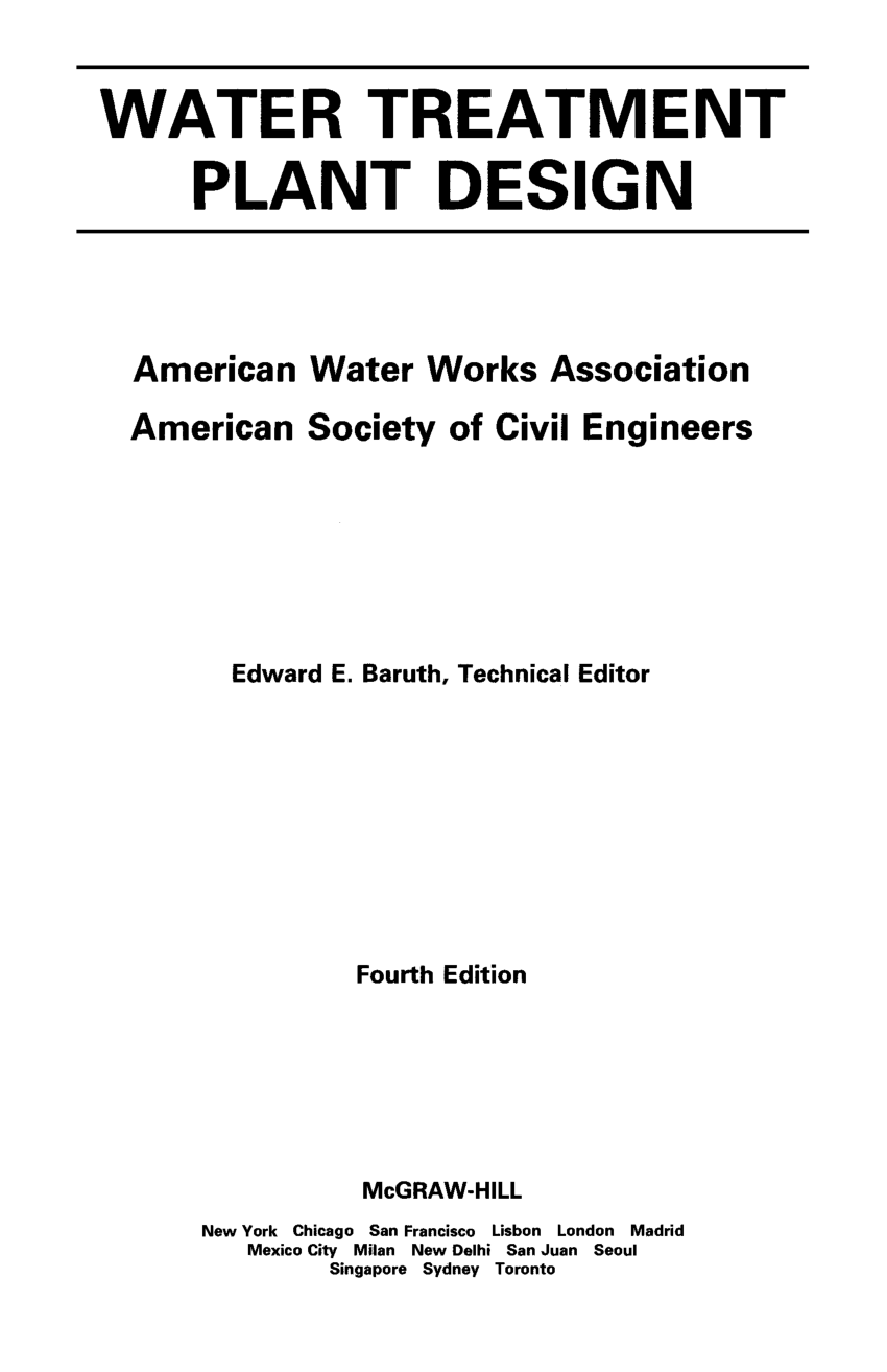 case study on water treatment plant pdf