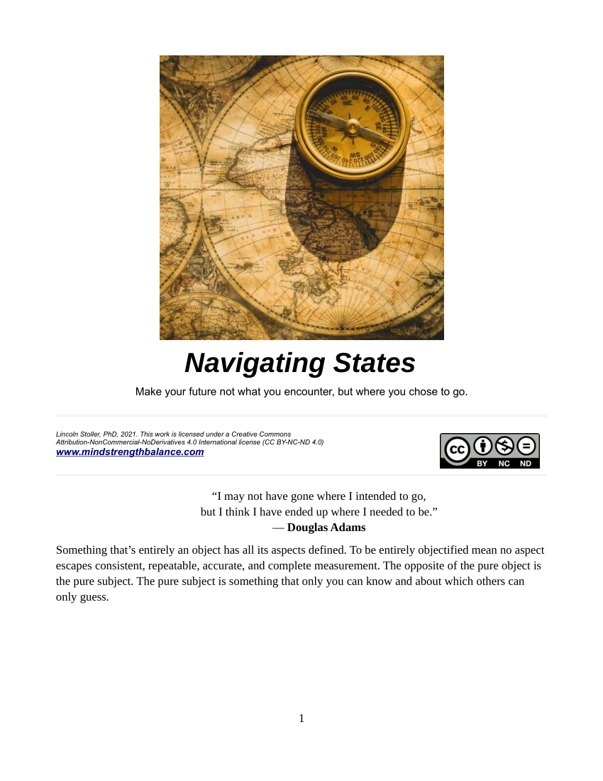 (PDF) Navigating States