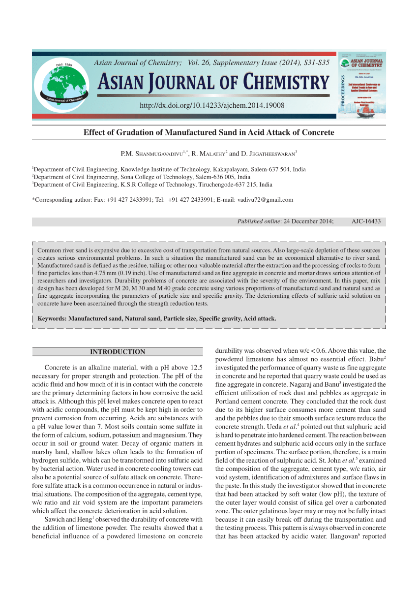 (PDF) ASIAN JOURNAL OF CHEMISTRY ASIAN JOURNAL OF CHEMISTRY