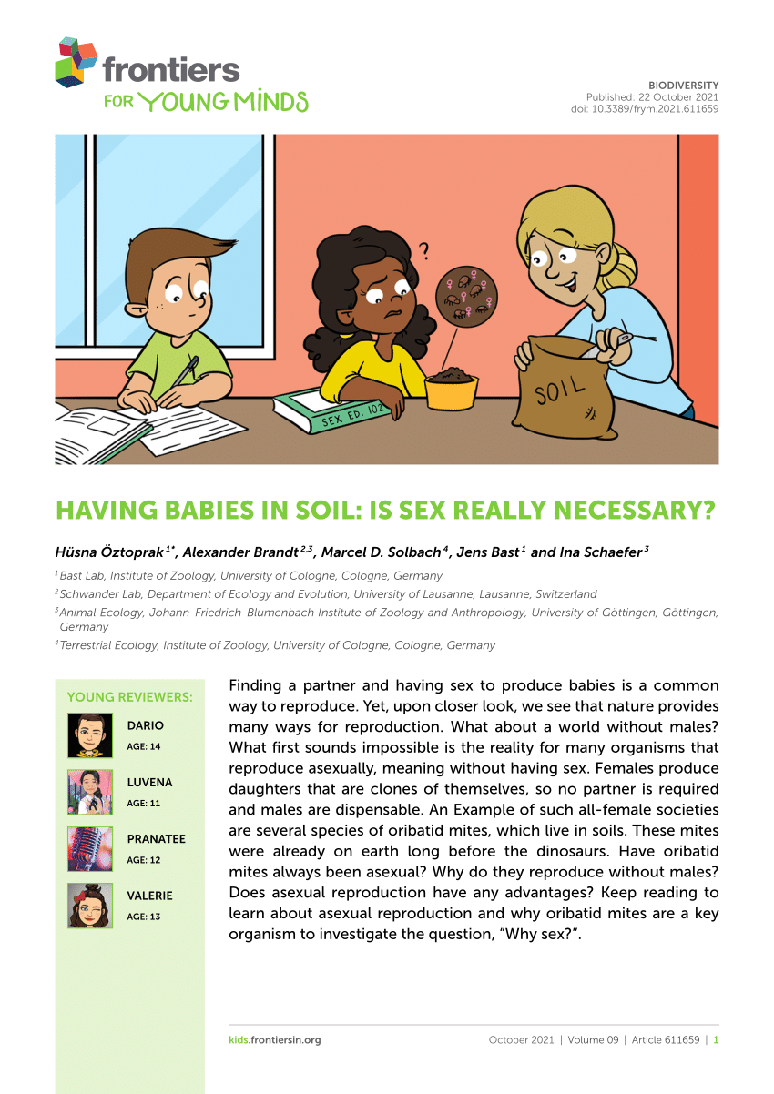 PDF) Having Babies in Soil: Is Sex Really Necessary?