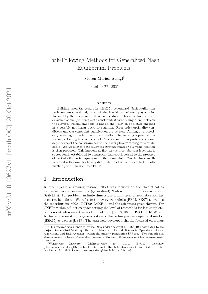 pdf-path-following-methods-for-generalized-nash-equilibrium-problems