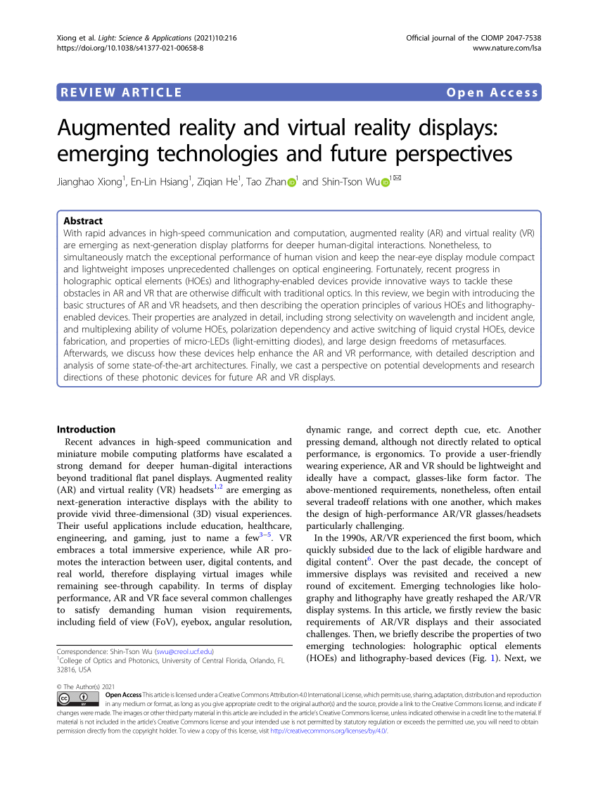 augmented reality research paper