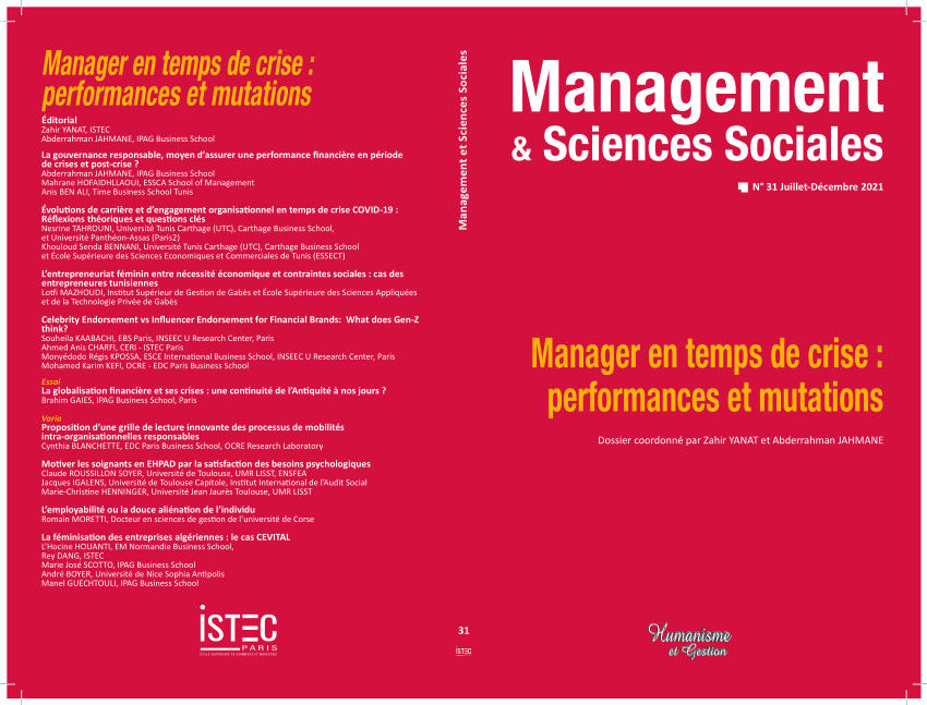 (PDF) Évolutions de carrière et d’engagement organisationnel en temps ...