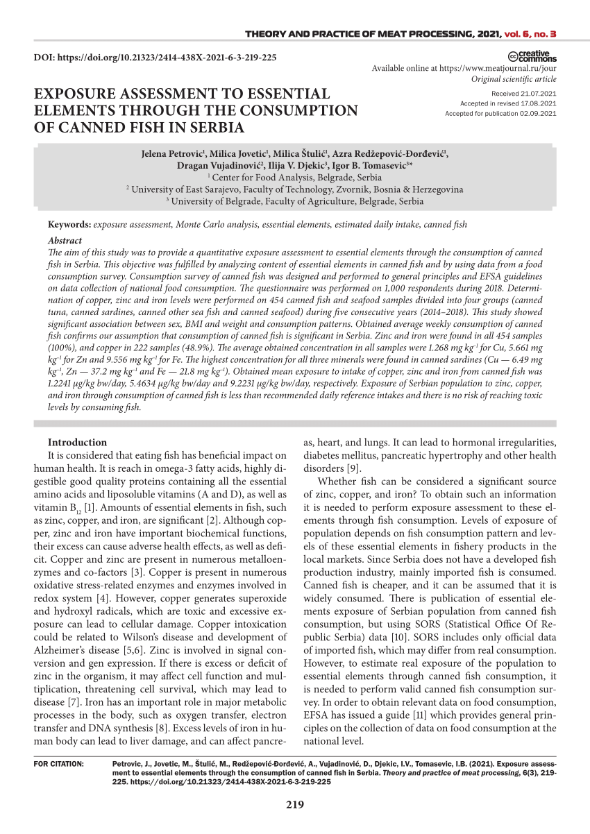 PDF Exposure assessment to essential elements through the  