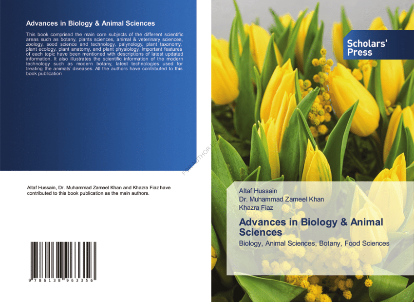 PDF) Advances in Biology and Animal Sciences