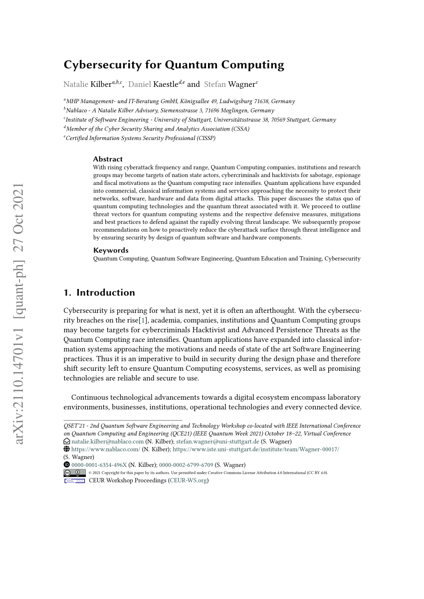 research paper on quantum computing