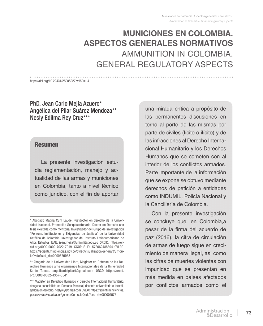 Municiones y Códigos de Identificación, PDF, Munición