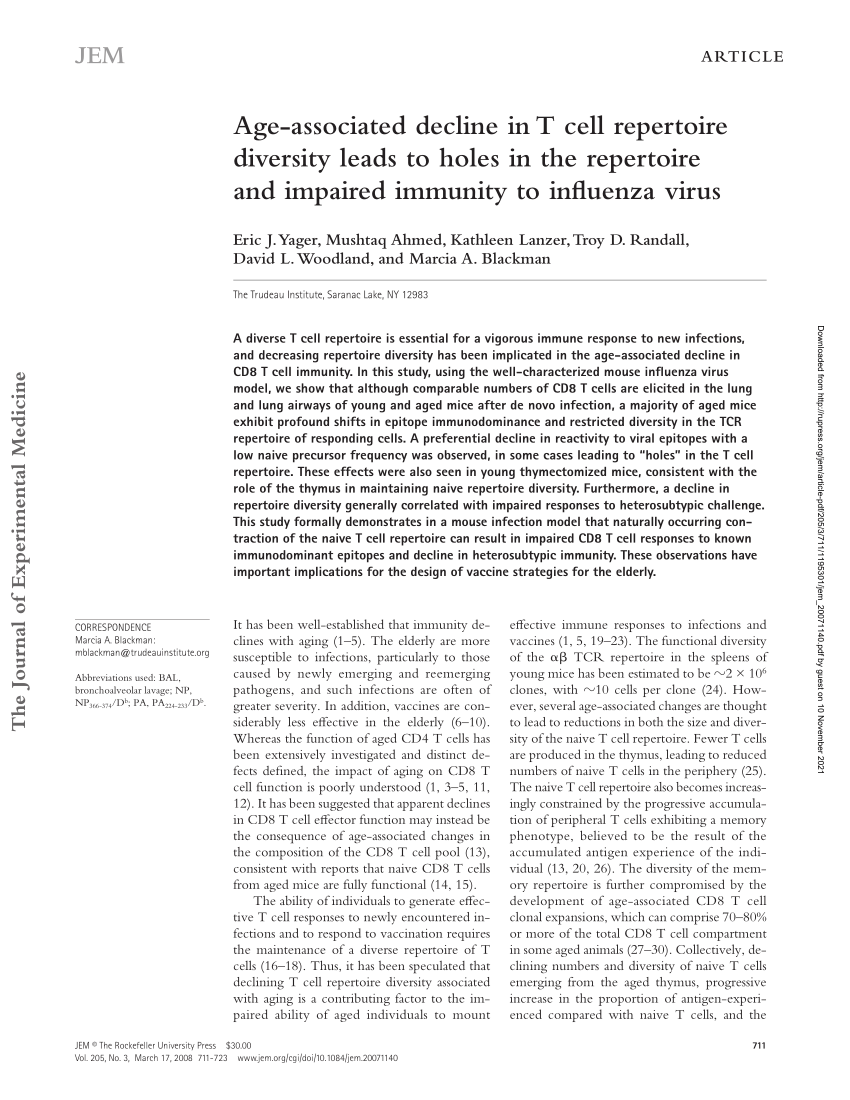 journal of experimental medicine brief definitive report