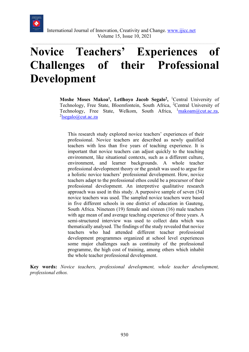 challenges of teachers in the new normal research paper