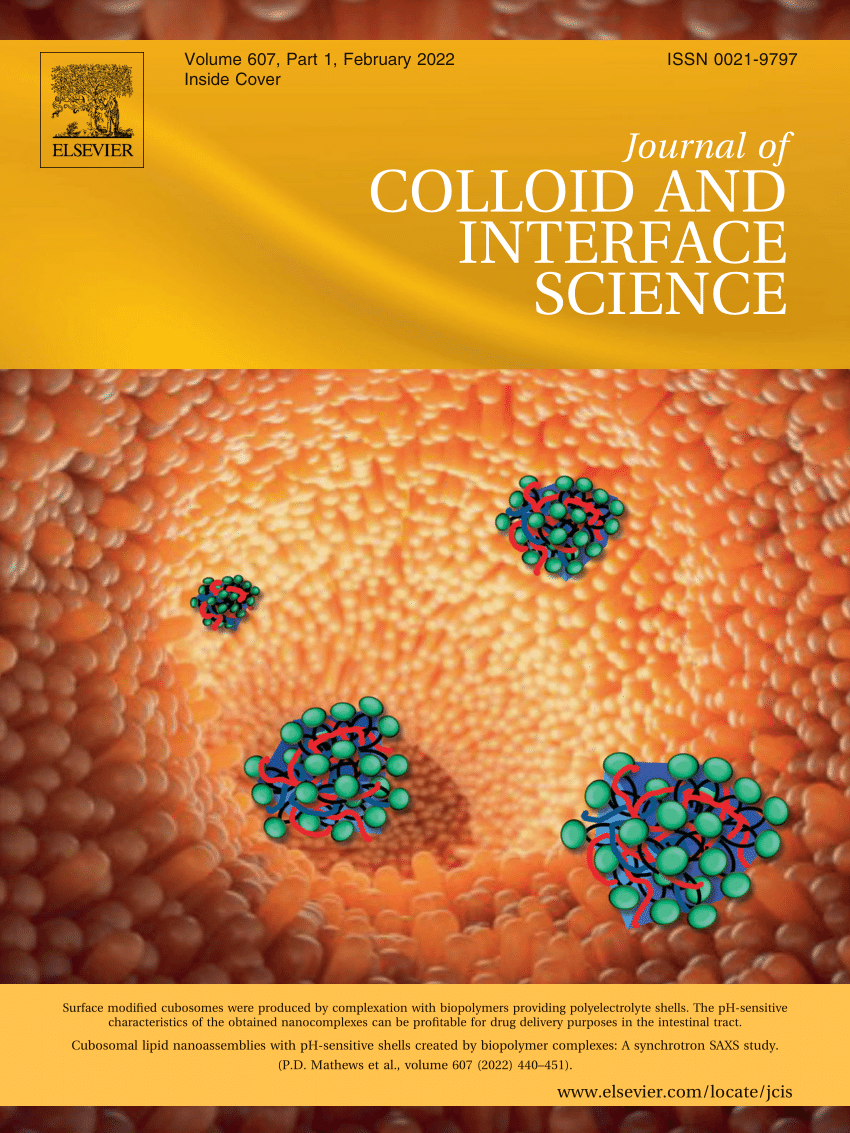 (PDF) Editor choice Cover of Journal of Colloid and Interface Science