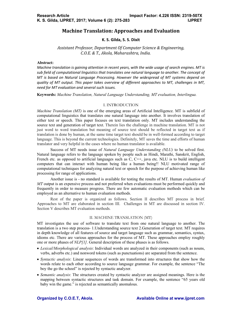 research paper on machine translation