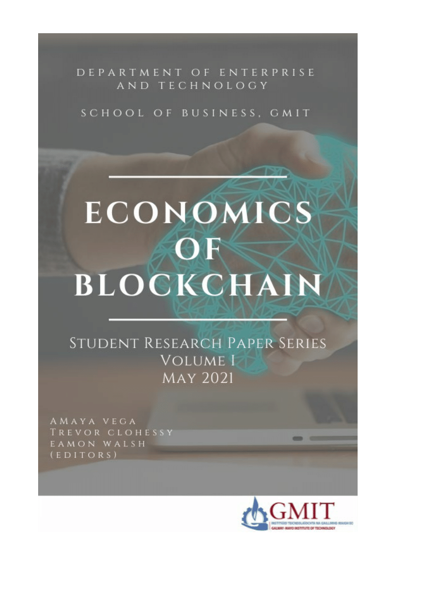 blockchain economics articles