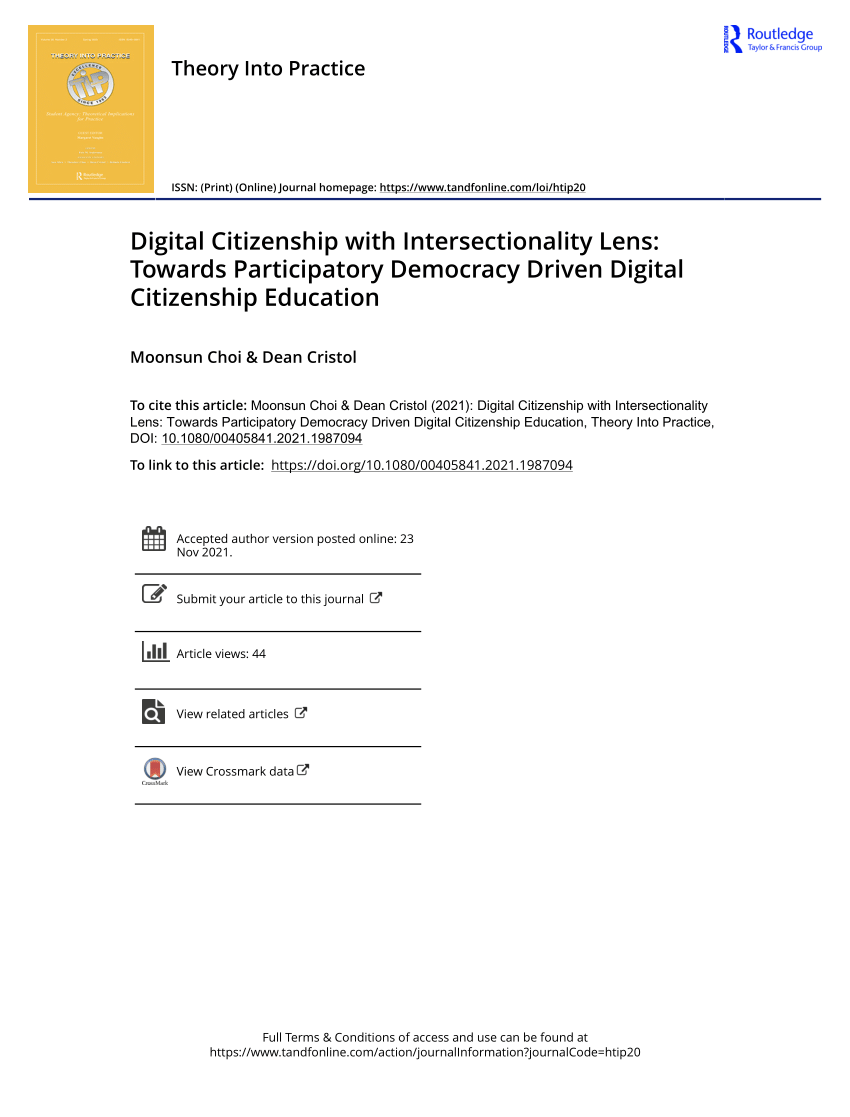 Digital Citizenship Mini-Book