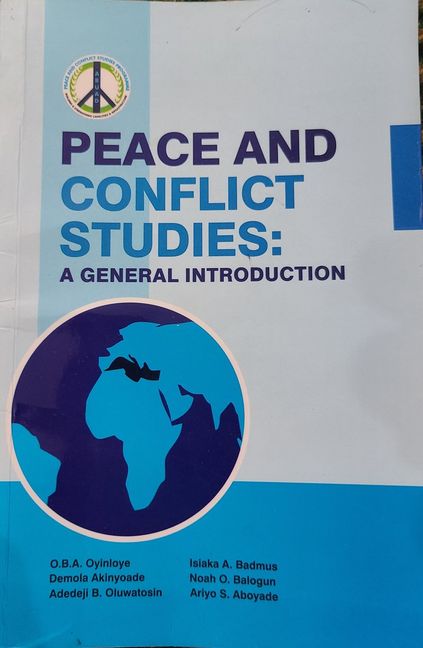 research paper on conflict resolution pdf