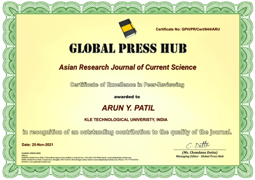 (PDF) Asian Research Journal of Current Science