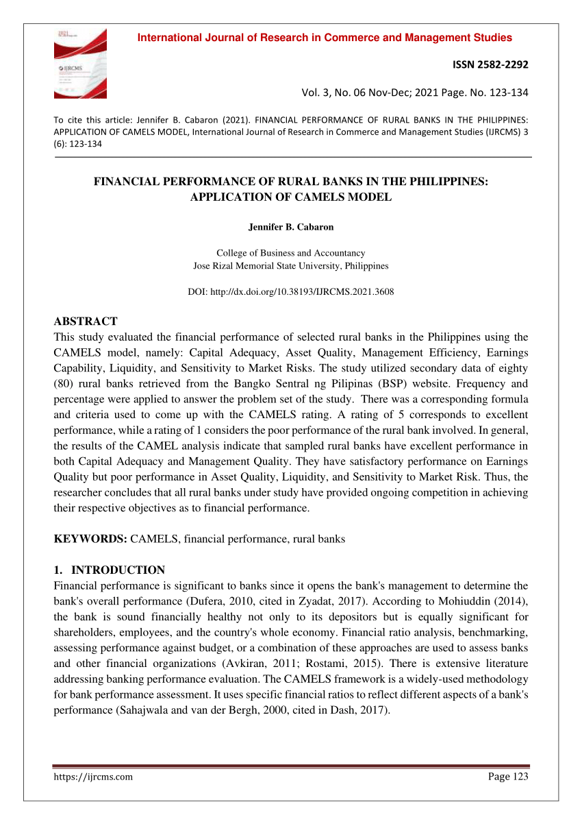 international journal of research in commerce and management studies