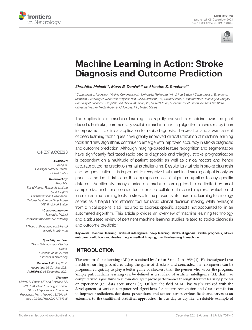 brain stroke prediction research paper