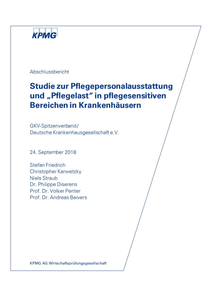 (PDF) Studie zur Pflegepersonalausstattung und „Pflegelast“ in ...