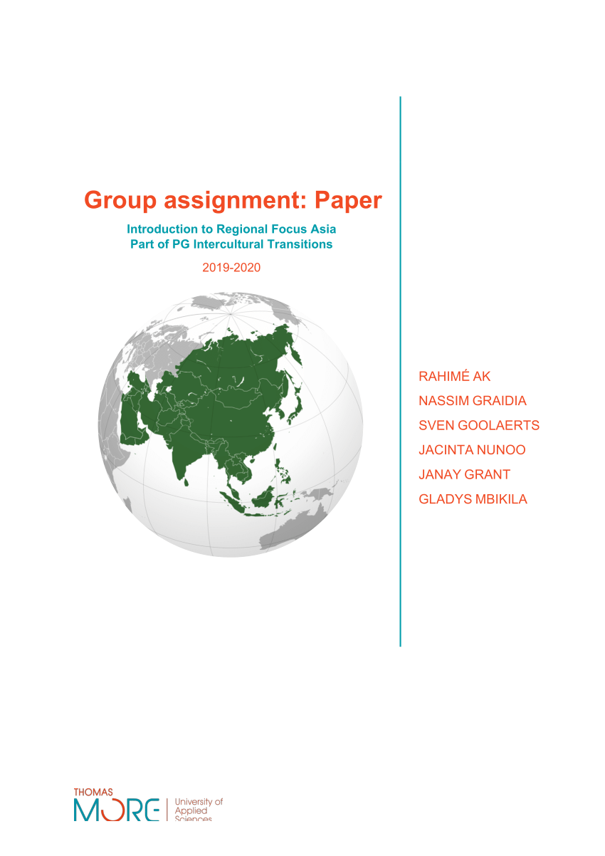 social group assignment pdf