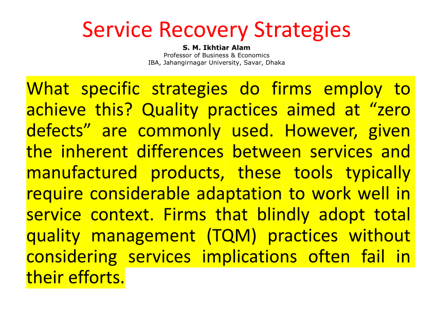 service recovery thesis pdf