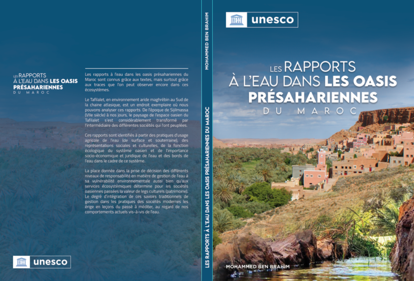 Pdf Les Rapports à L Eau Dans Les Oasis Du Présahara Marocain