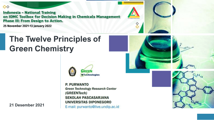 case study on green chemistry